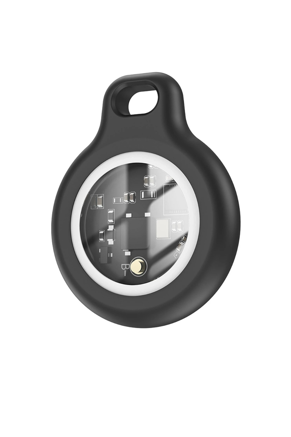 Apple Find My Özellikli Anti-Lost AirTag Takip Cihazı - Beyaz