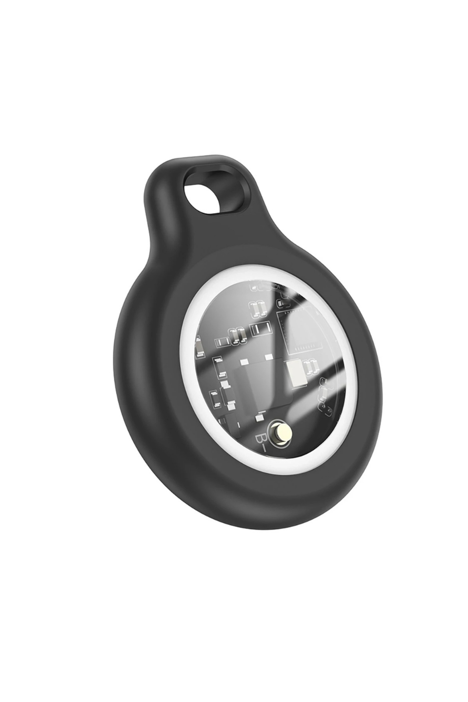 Apple Find My Özellikli Anti-Lost AirTag Takip Cihazı - Beyaz