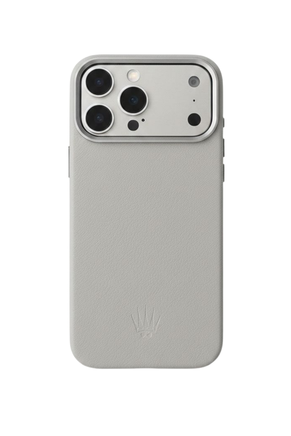 Iconcase Iphone 17 Pro Max Beyaz Manyetik Özellikli Deri Kılıf 