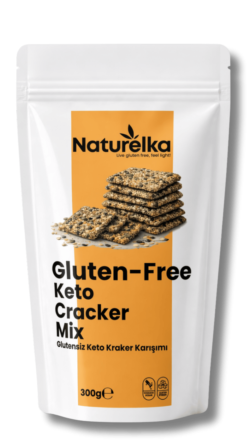 Glutensiz Keto Kraker Karışımı 300 Gr