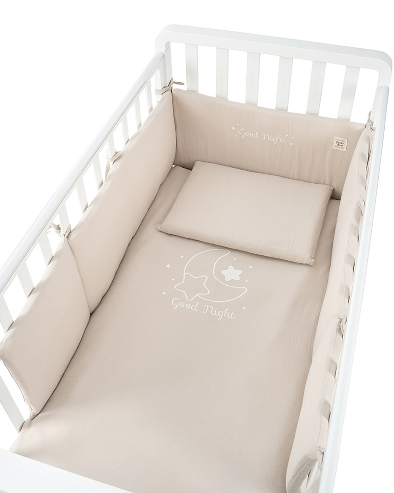 Bebek Uyku Seti Glam Bej 71 x 130 cm