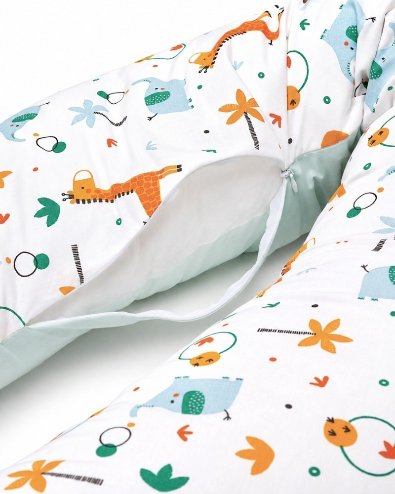 Hamile Destek Minderi Giraffe Mavi 160 cm