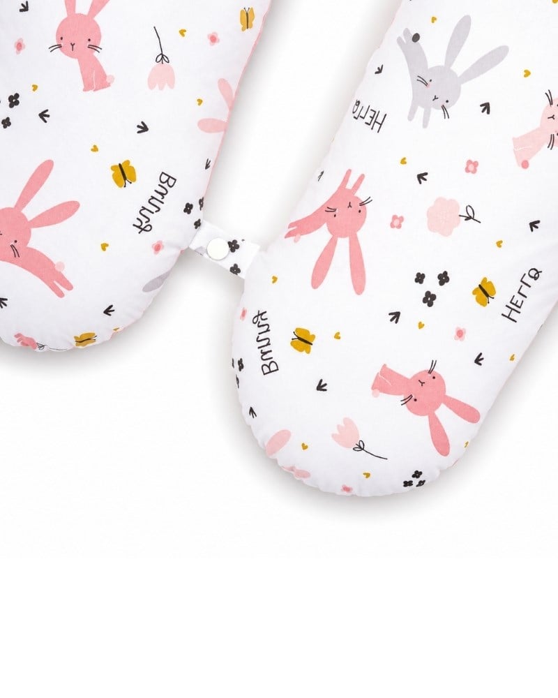 Hamile Destek Minderi Rabbit Pembe 160 cm