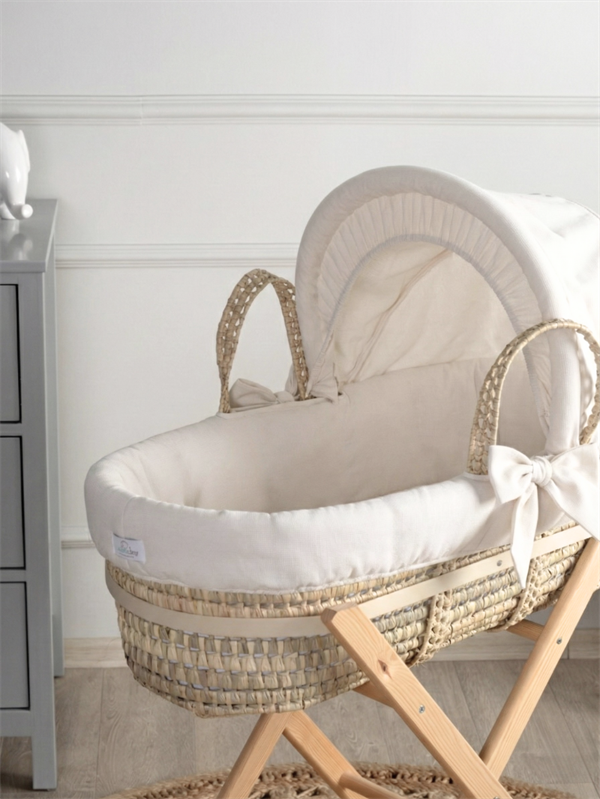 Moses Basket Textiles Set Basic Ecru 85 cm