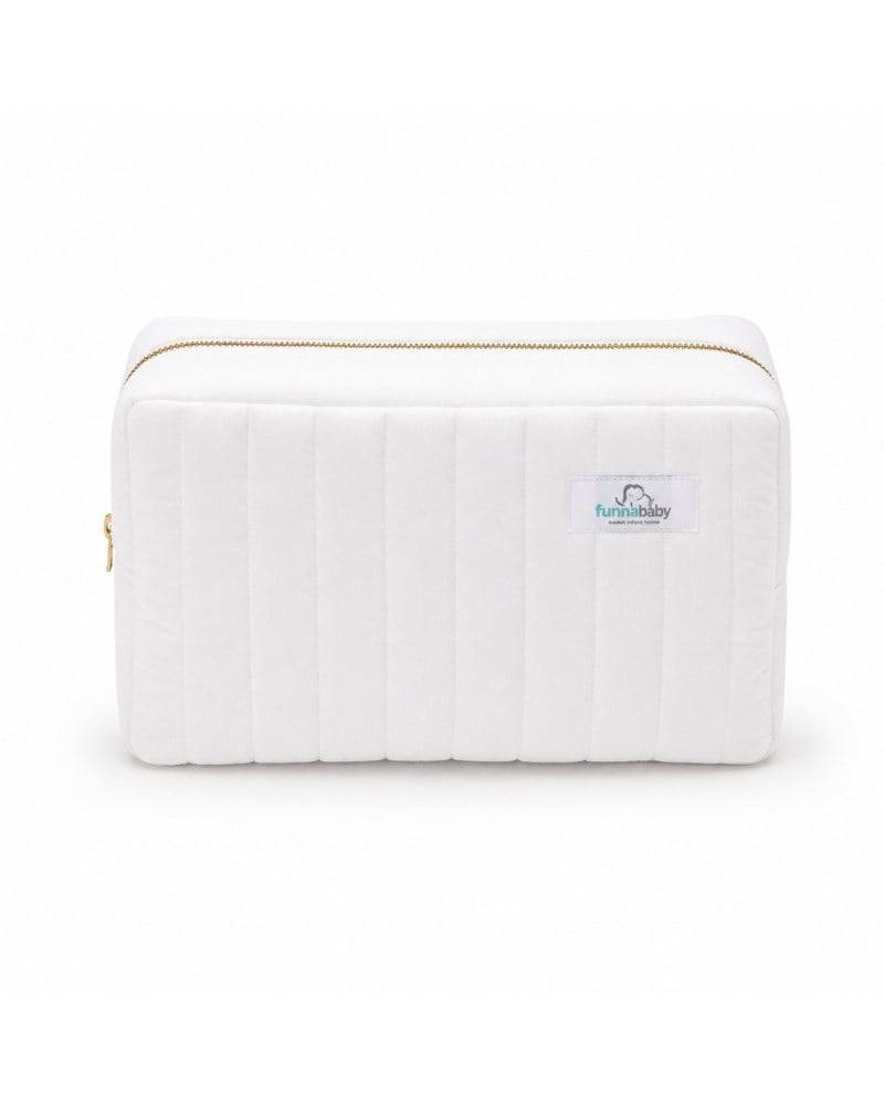 Kozmetik Çantası Luna Chic Beyaz 28 x 16 cm
