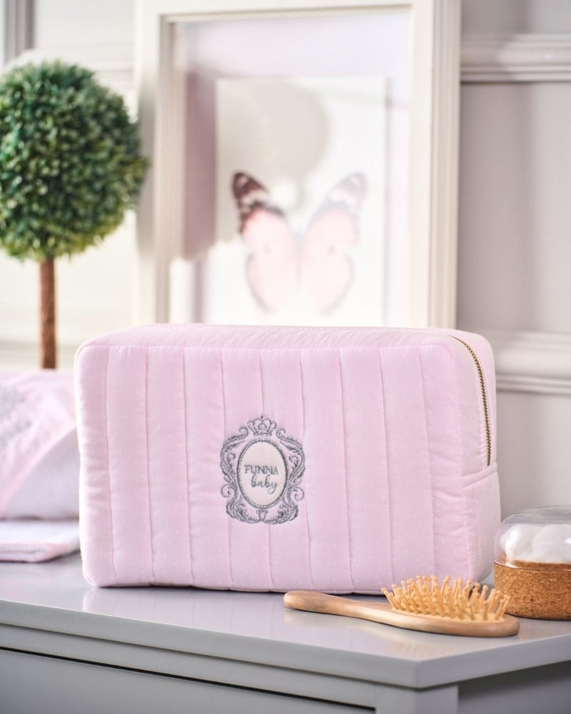 Kozmetik Çantası Princess Pembe 28 x 16 cm