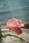 Extra Esnek Pembe Banyo Lifi Tüm Cilt Tiplerine Uygun Duş Lifi - Unisex 