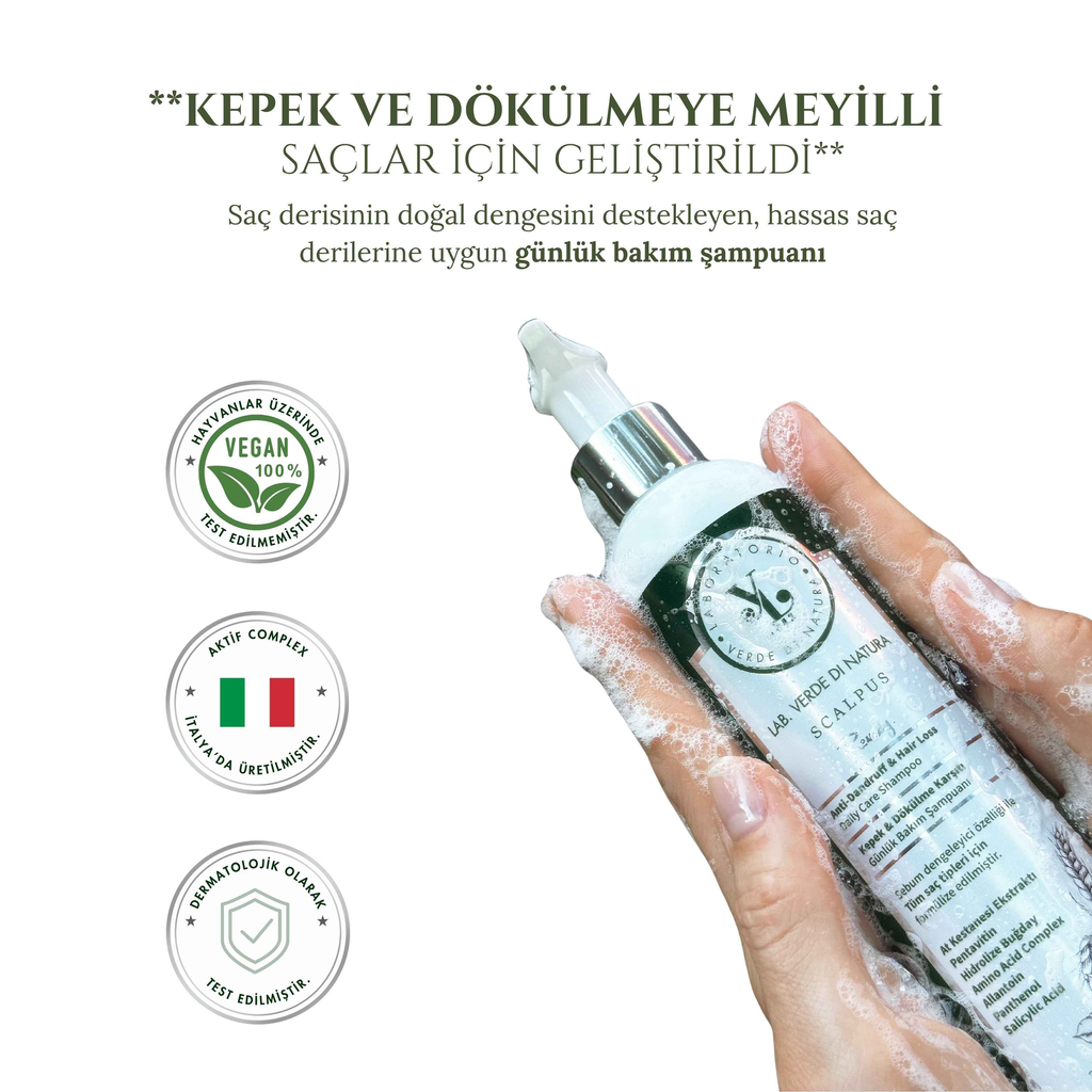SCALPUS REMEDY  Kepek&Dökülmeye Eğilimli Saç Derisi İçin