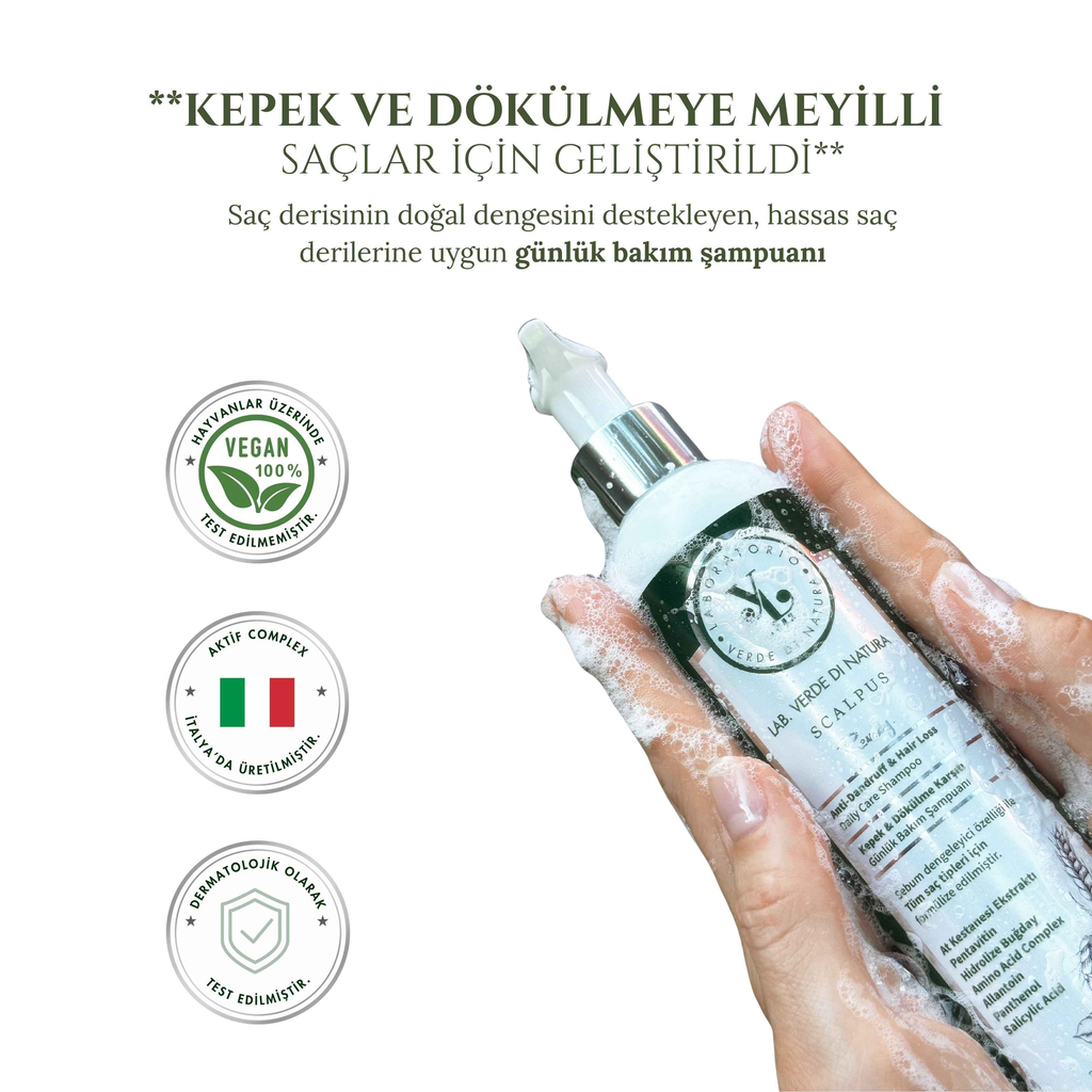 SCALPUS HASSAS SET  Şampuan + Yüz&Vücut  Kremi
