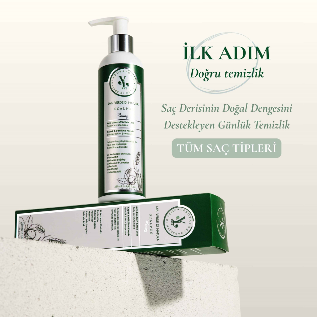 SCALPUS SAÇ SET  Şampuan + Serum