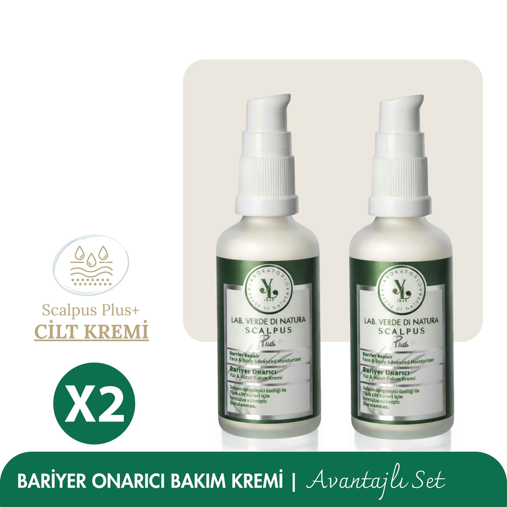 2'li Yüz & Vücut Kremi | Scalpus Plus+