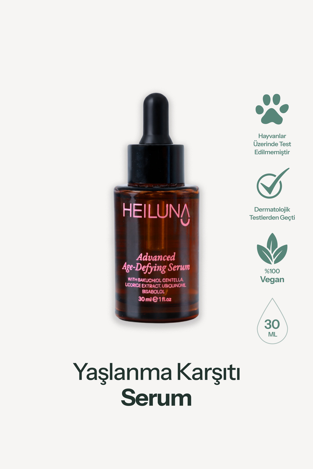 Heiluna Yaşlanma Ve Kırışıklık Karşıtı Serum