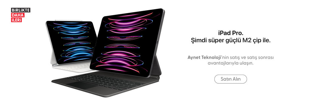 iPad Pro. Şimdi süper güçlü M2 çip ile.