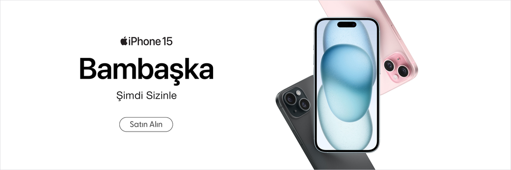 iPhone 15. Yeni tasarım. Yeni kamera. Bambaşka.