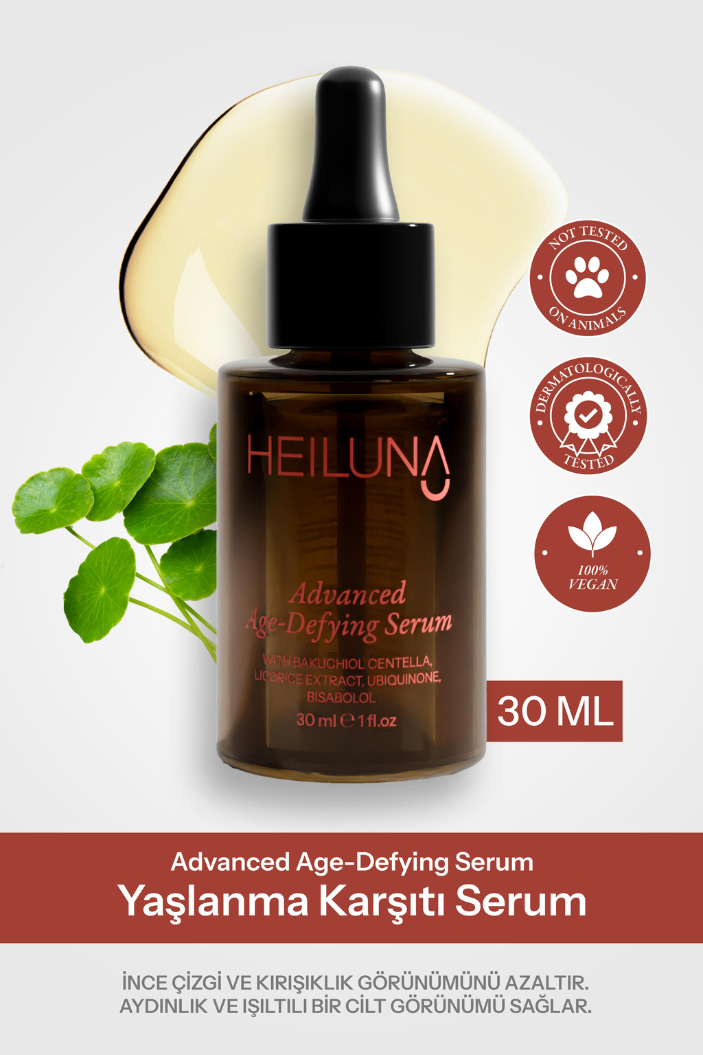 Heiluna Yaşlanma Ve Kırışıklık Karşıtı Serum