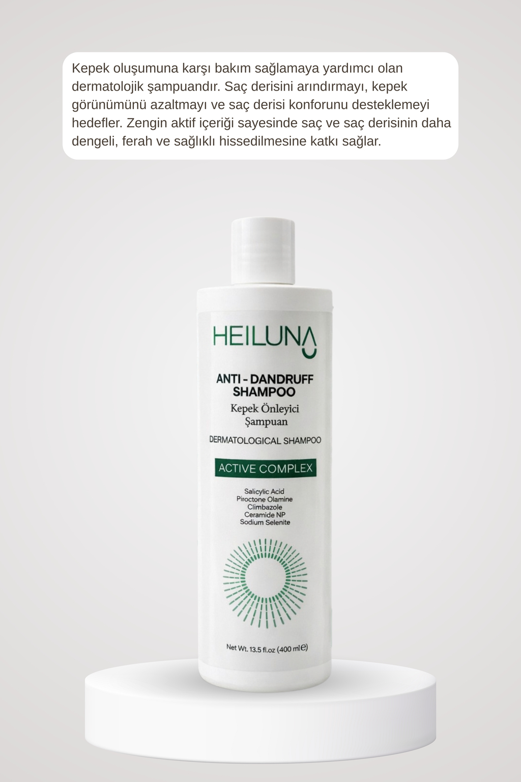 Kepek Önleyici Şampuan Salisilik Asit ve Selenite Destekli 400 ml