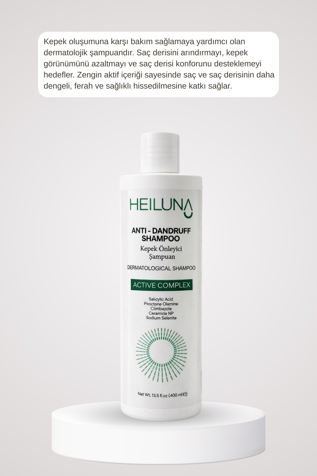Kepek Önleyici Şampuan Salisilik Asit ve Selenite Destekli 400 ml