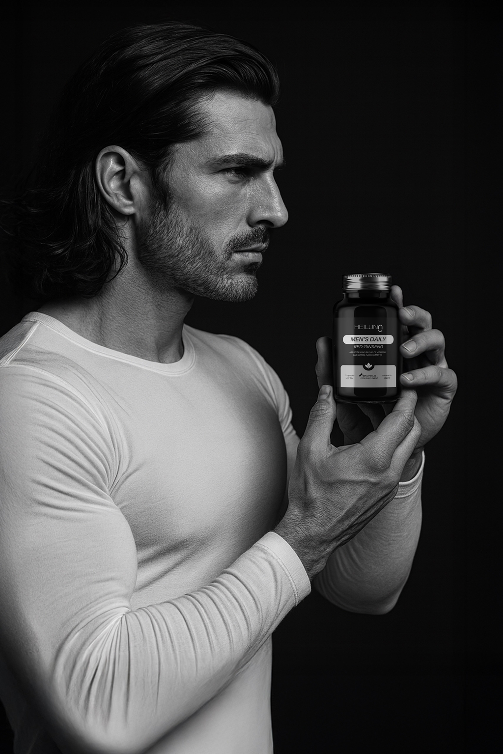 Men’s Daily Multivitamin 60 Kapsül – Red Ginseng, Likopen & Saw Palmetto