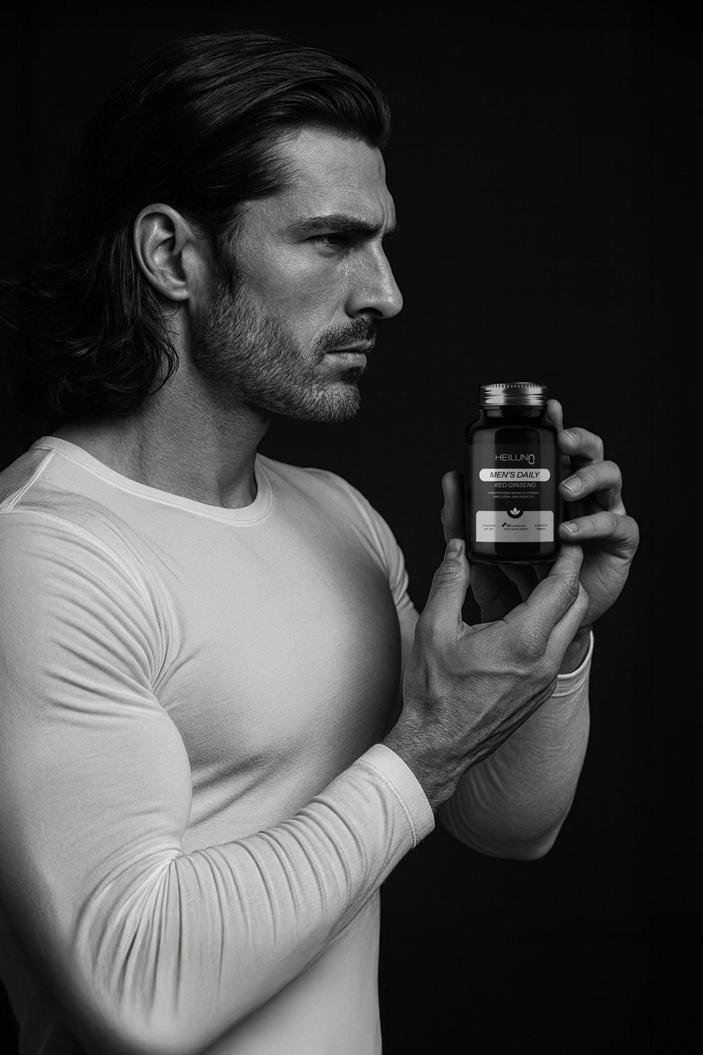 Men’s Daily Multivitamin 60 Kapsül – Red Ginseng, Likopen & Saw Palmetto