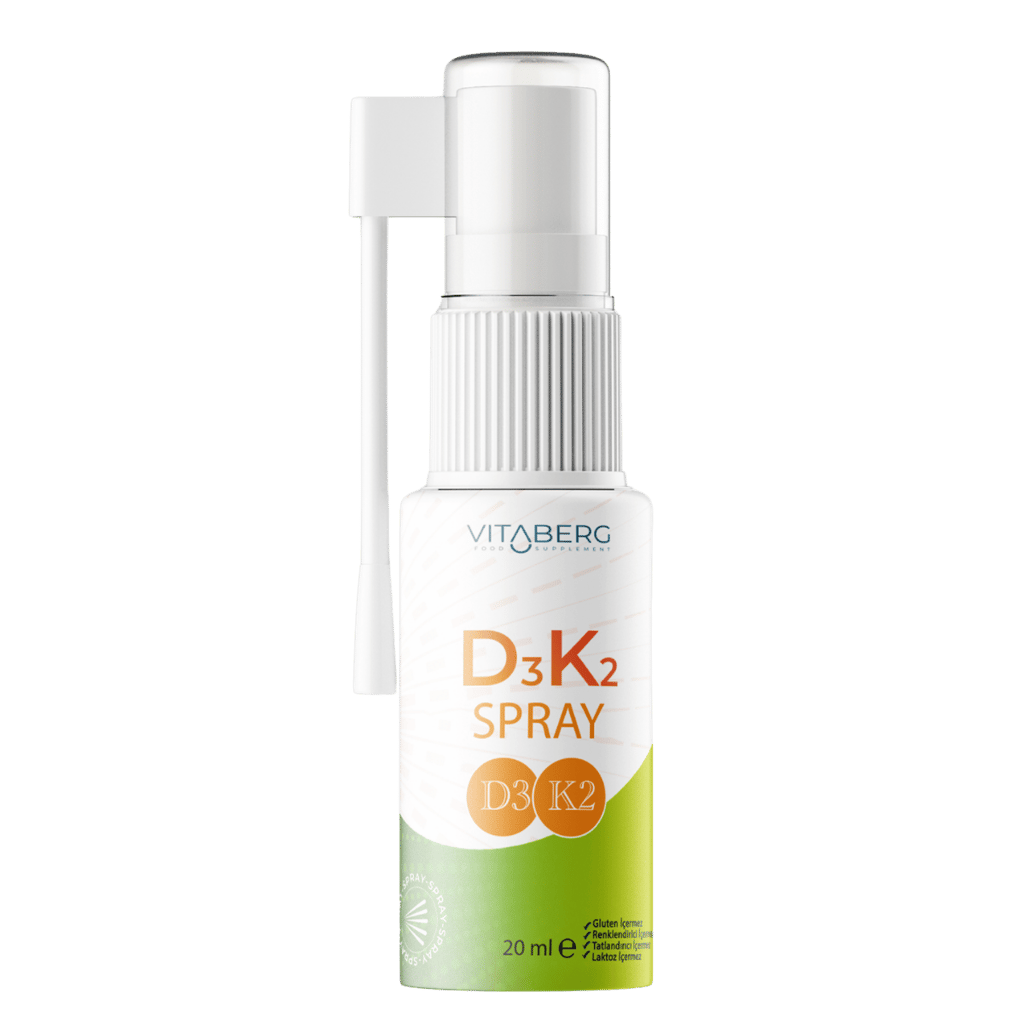 Vitamin D3 K2 Sprey | Günlük Kemik ve Bağışıklık Desteği