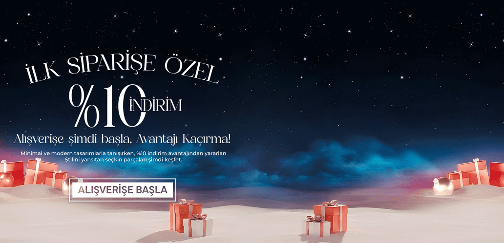 İlk Siparişe Özel %10 İndirim