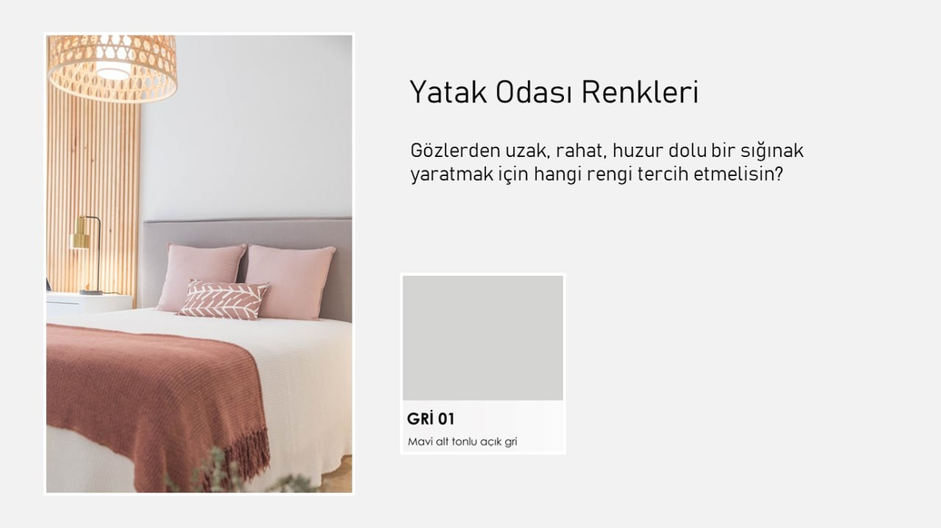 Yatak Odasına Uygun Renkler Nelerdir? Yatak Odanıza Renk Katın.