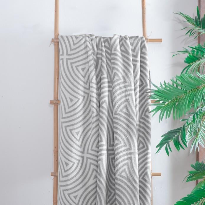 Schafer Home Casilla Tek Kişilik Battaniye 150x200-Gri