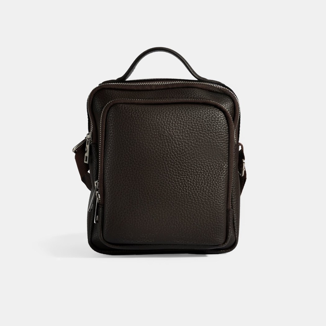 Erkek Kahve Postacı Çantası