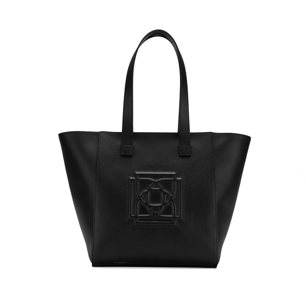 Mioro Siyah Kadın Deri Omuz Çantası