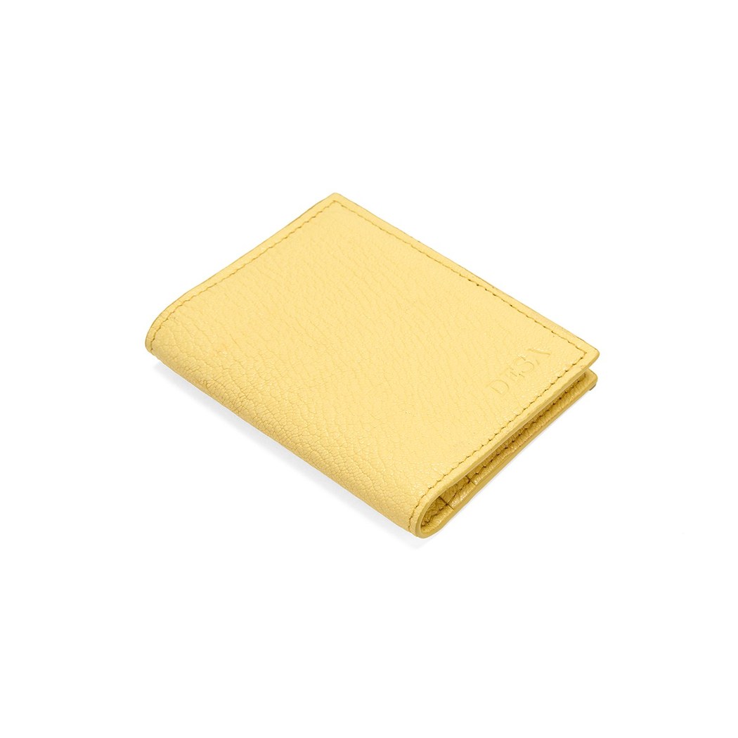 Vesper Sarı Erkek Deri Kartlık