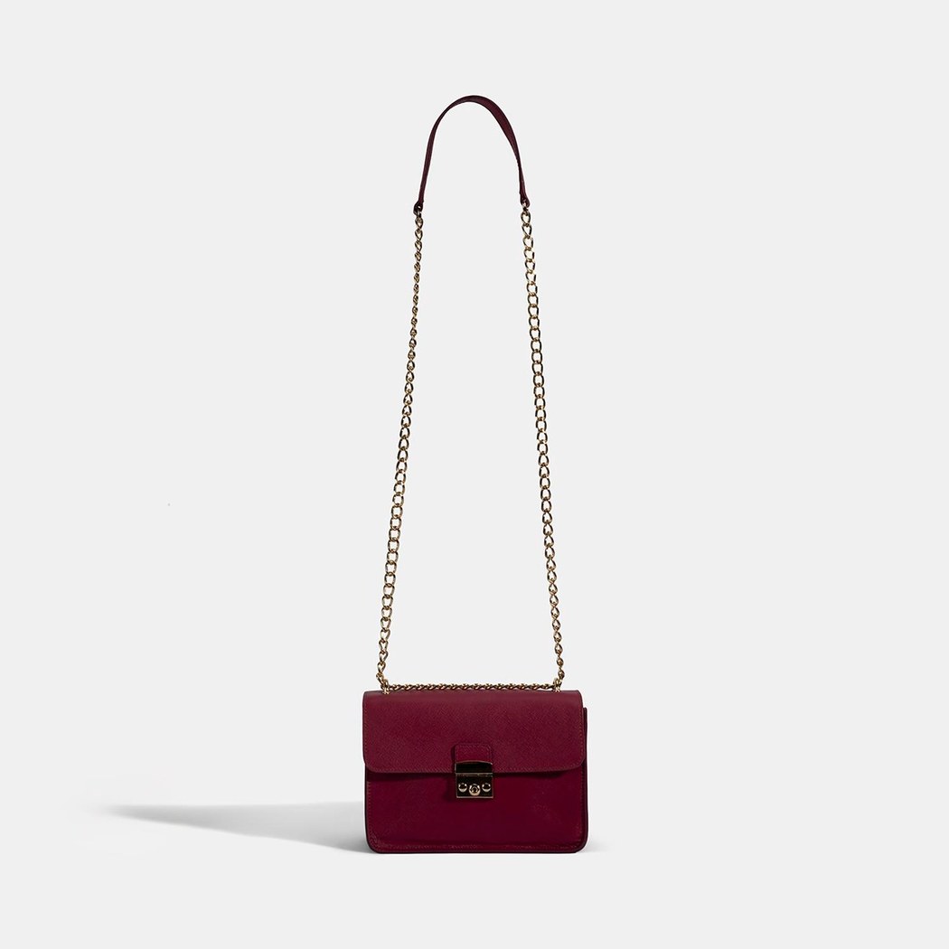 XXXVital Fuşya Kadın Deri Omuz Çantası