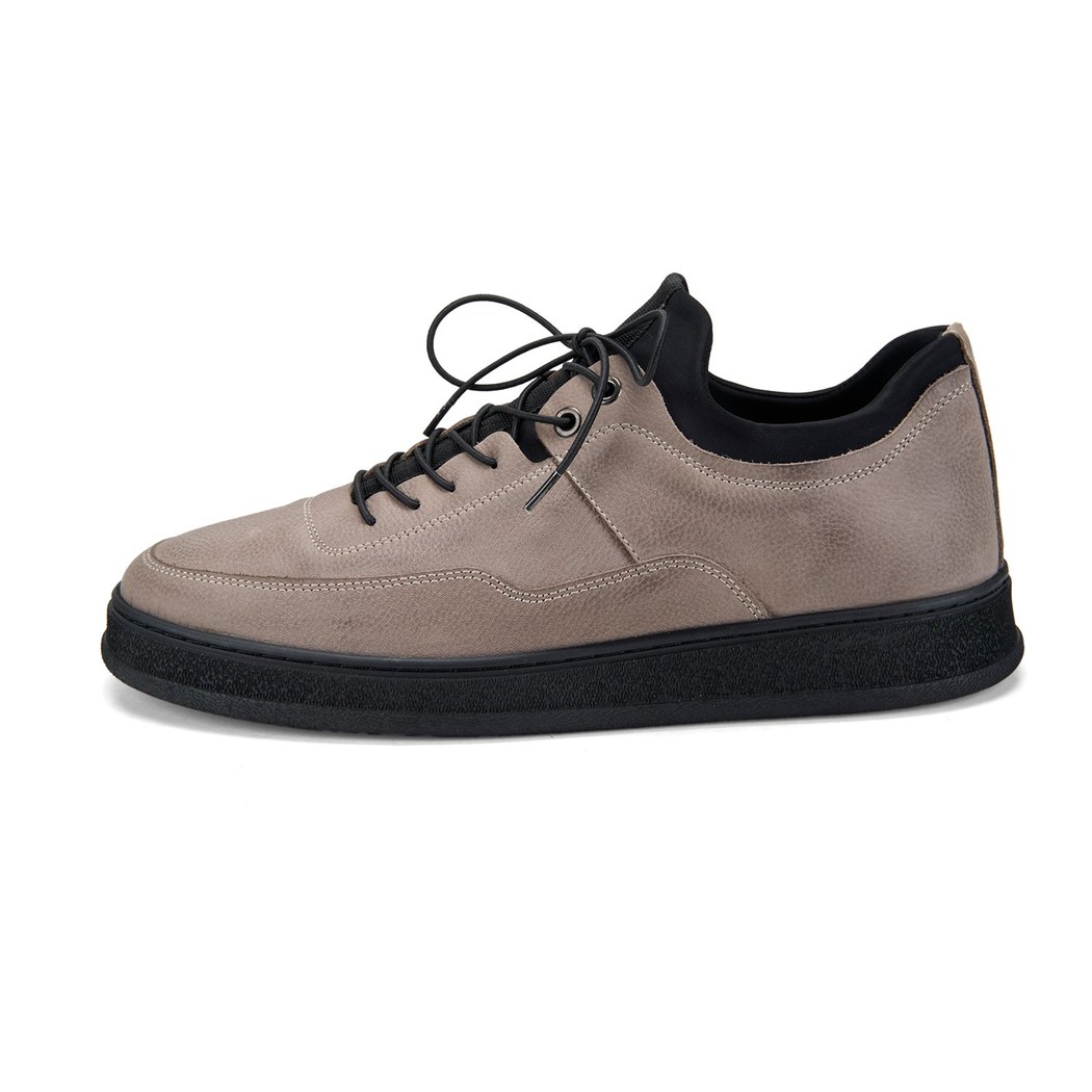 Abdiel Gri Erkek Nubuk Deri Günlük Ayakkabı