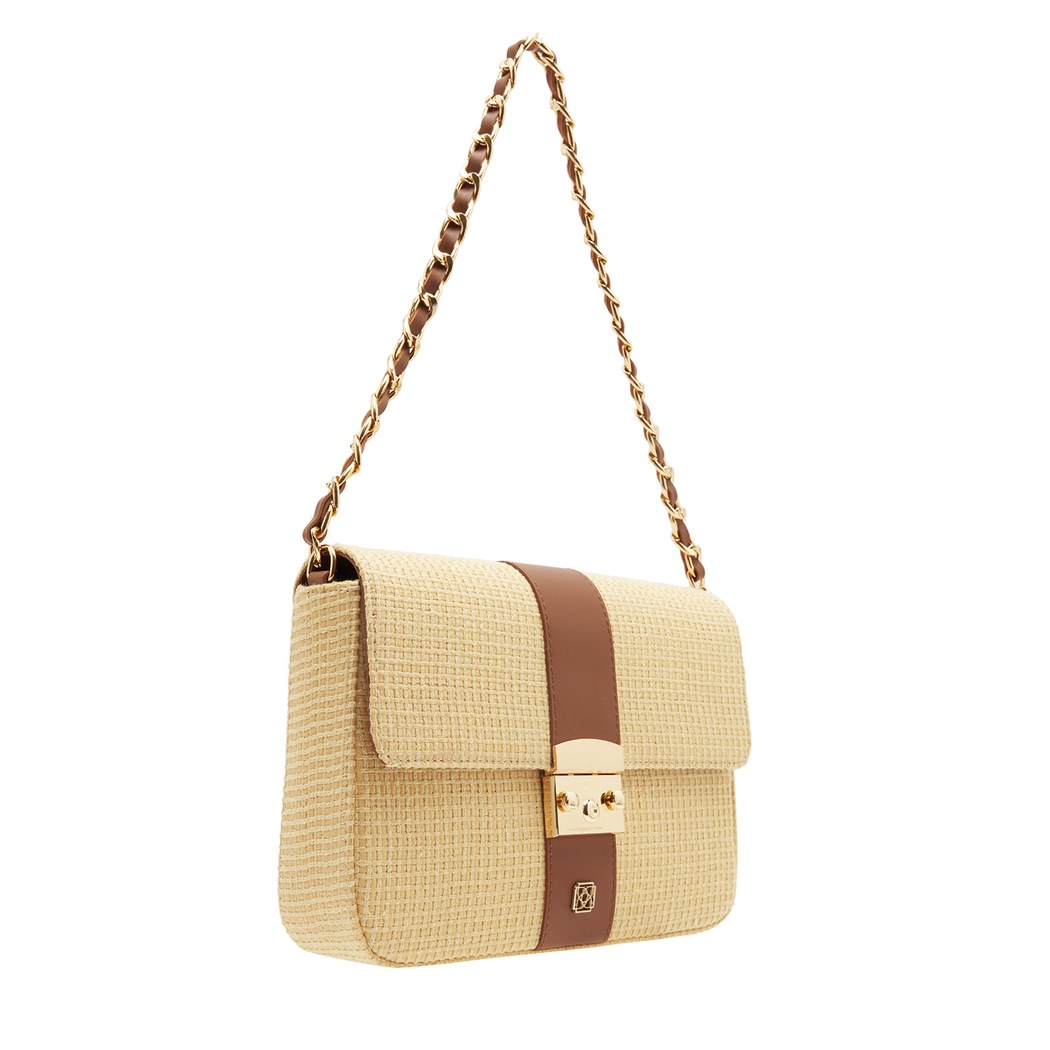 Abella Taba Kadın Hasır Omuz Askılı Çanta