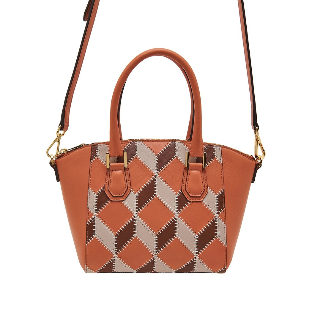 Abend Kadın Patchwork Deri Omuz Askılı Çanta