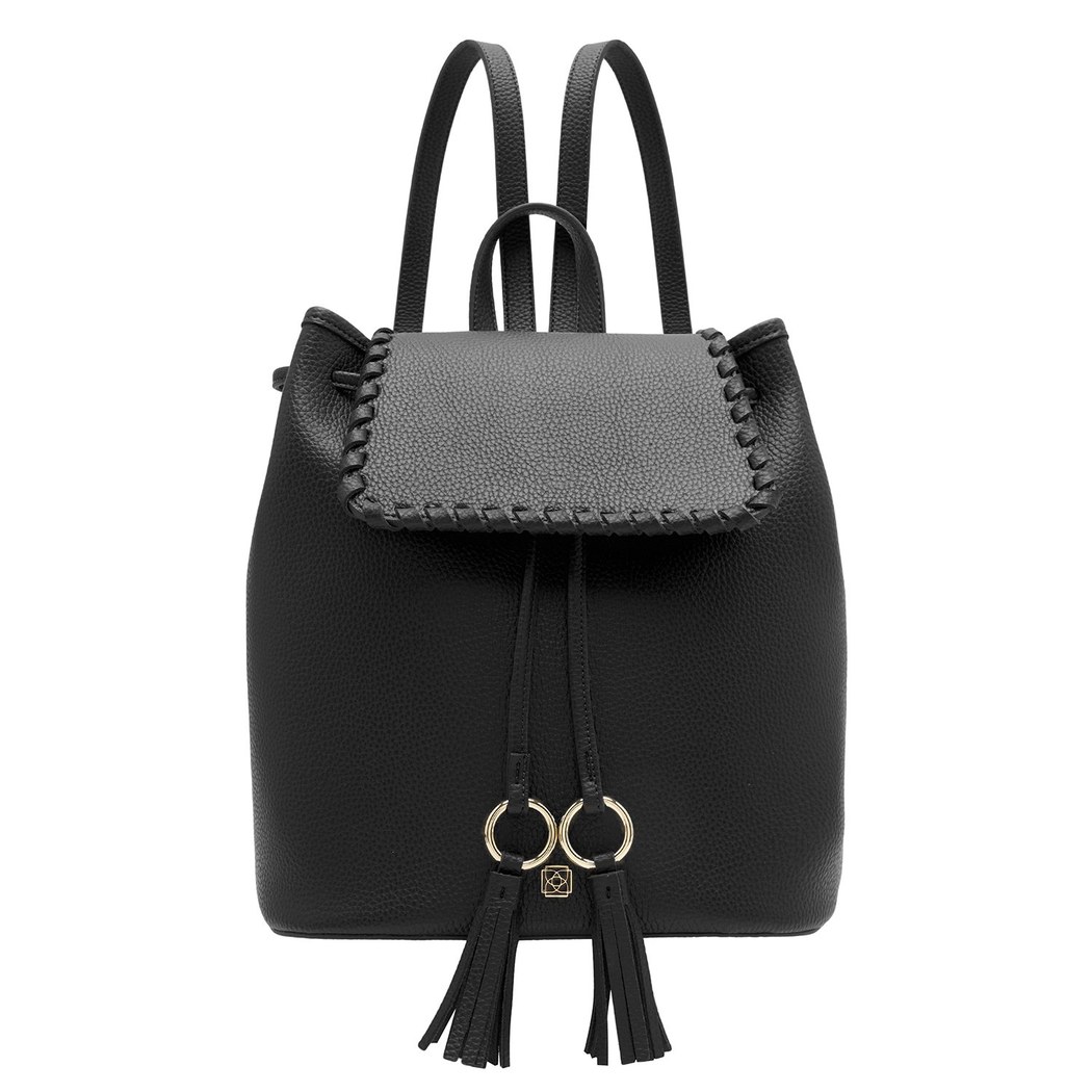 Abrial Siyah Kadın Sırt Çantası