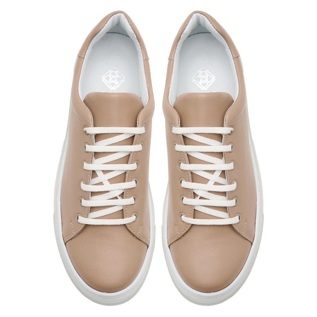 Açık Kahve Candide Kadın Deri Spor Ayakkabı