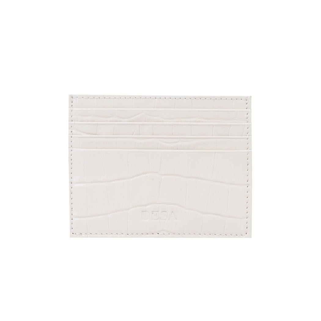 Addys Beyaz Kadın Deri Kartlık