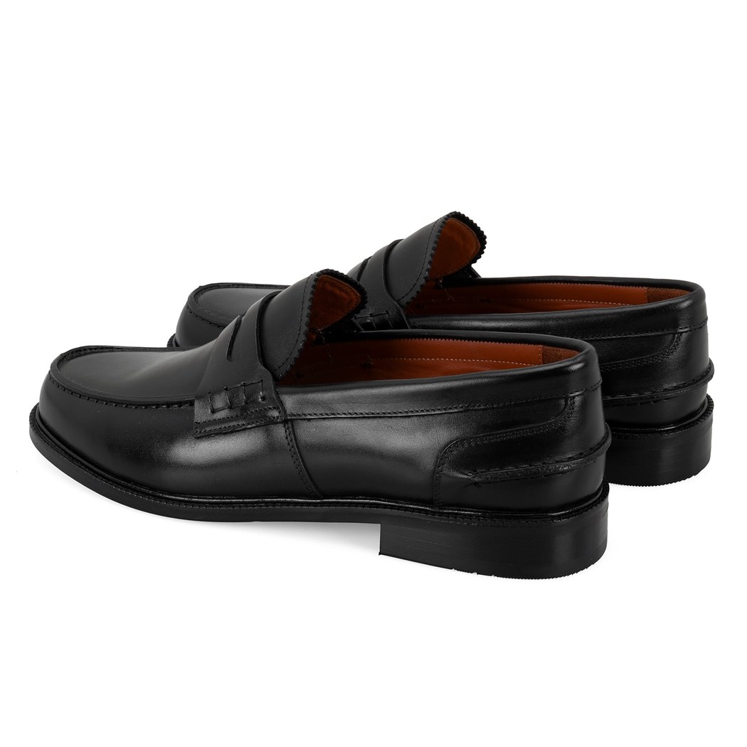 Aista Siyah Erkek Günlük Deri Ayakkabı