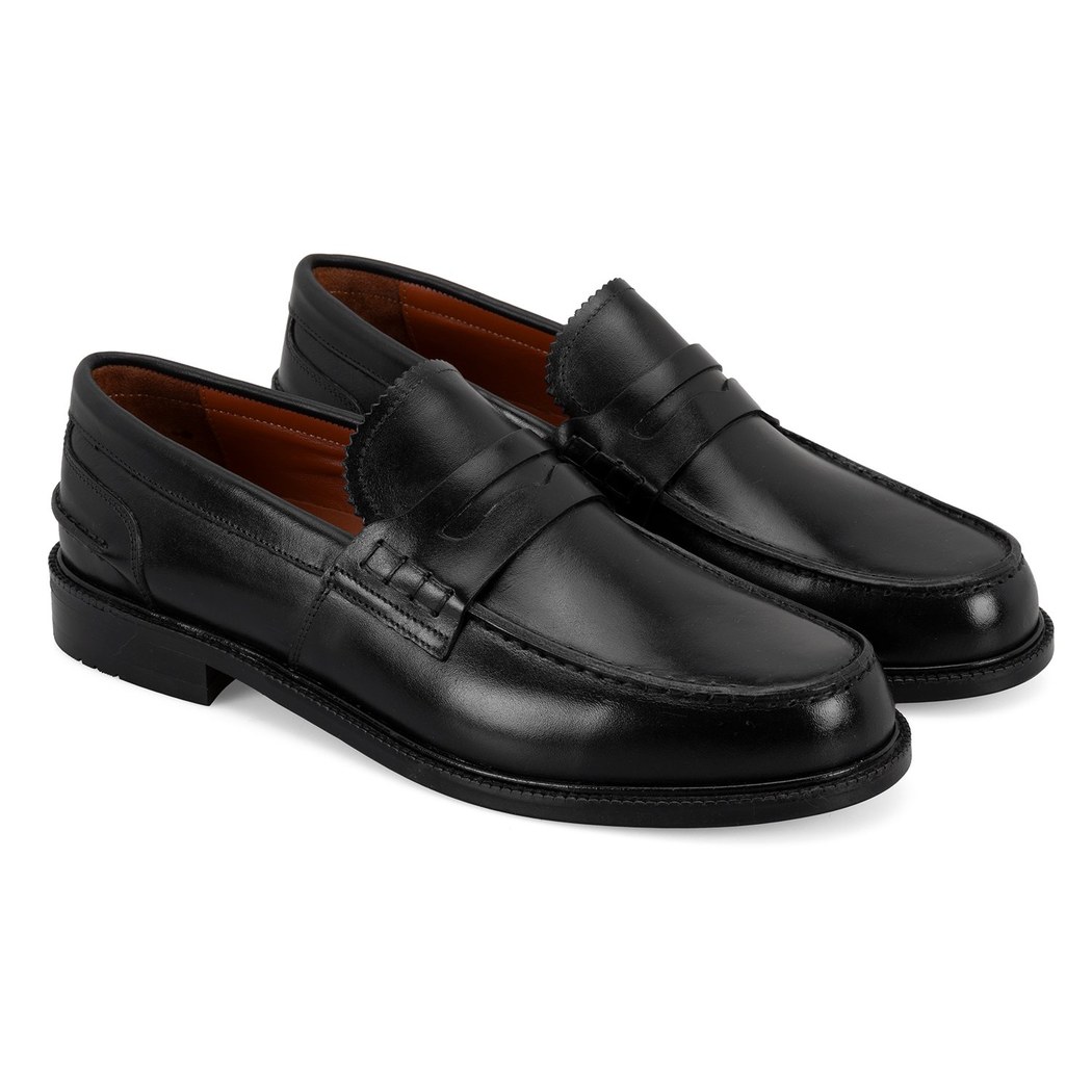 Aista Siyah Erkek Günlük Deri Ayakkabı