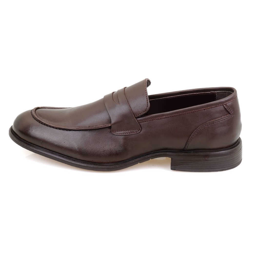 Alania Kahve Erkek Deri Klasik Ayakkabı