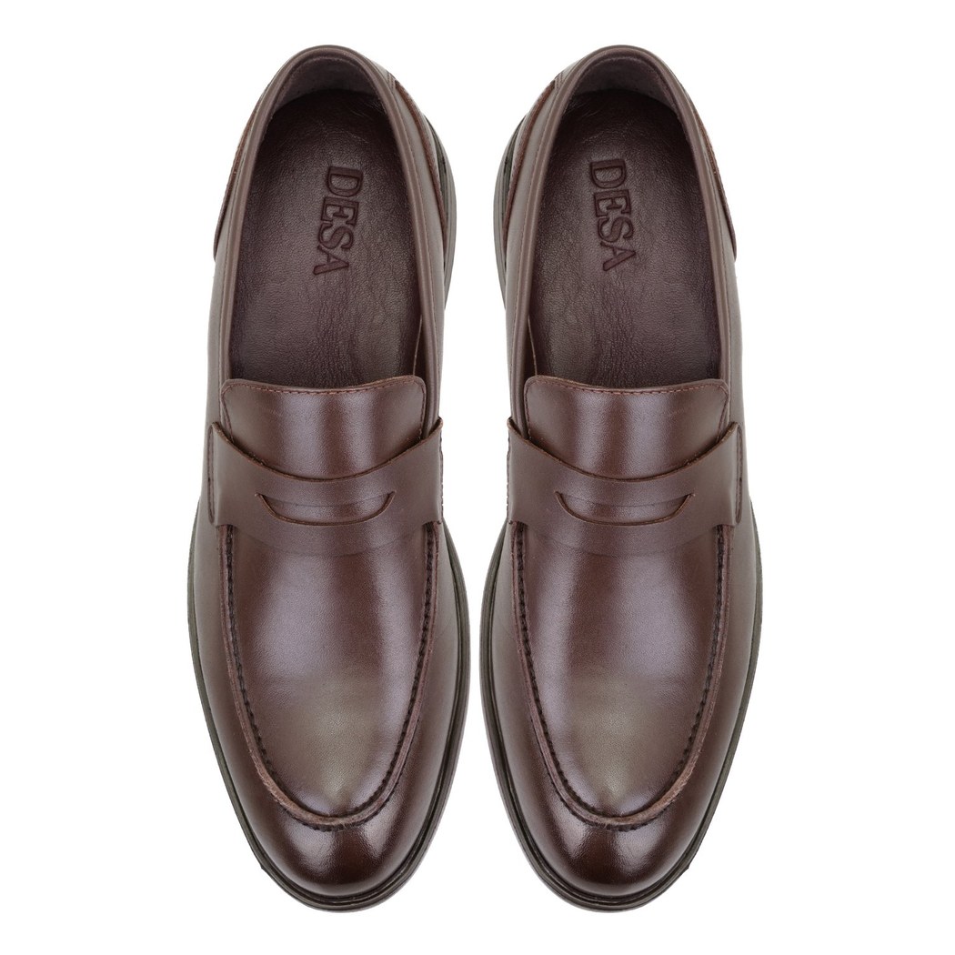 Alania Kahve Erkek Deri Klasik Ayakkabı