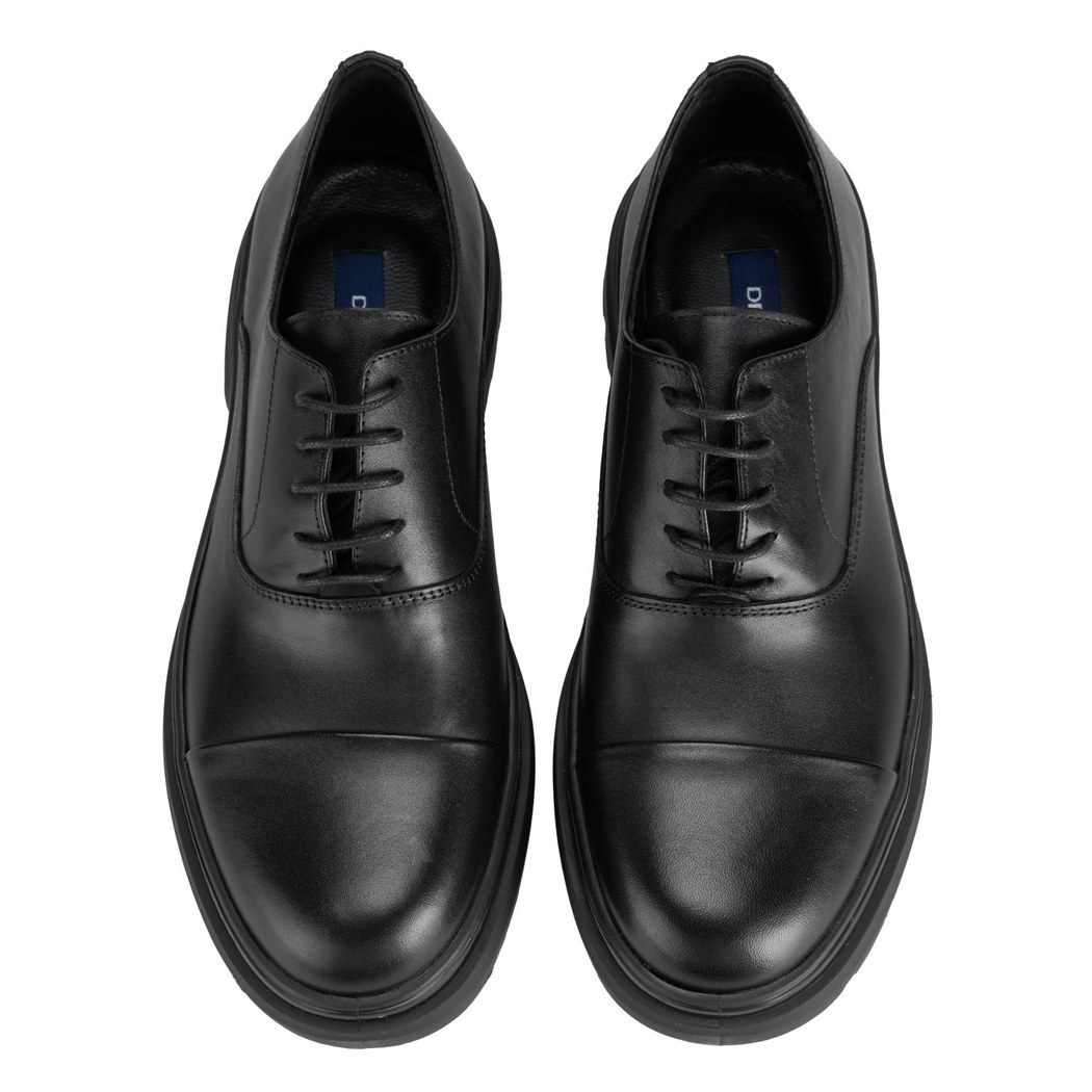 Alberty Siyah Erkek Günlük Deri Ayakkabı