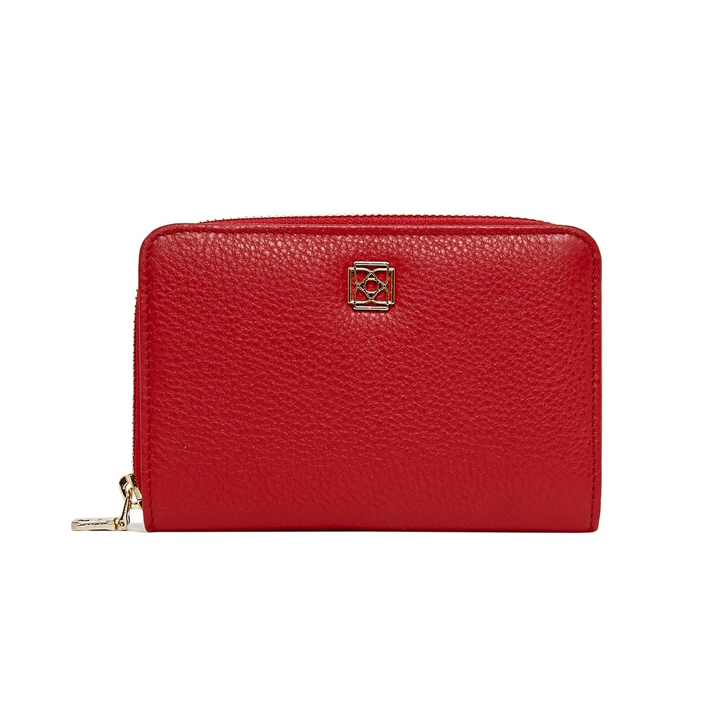 Aleece Fermuarlı Kadın Deri Cüzdan