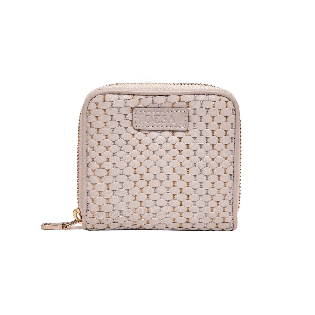 Aleece Örgü Desenli Kadın Deri Cüzdan