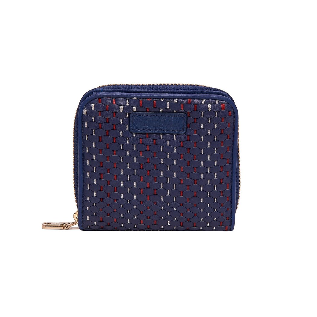 Aleece Örgü Desenli Kadın Deri Cüzdan