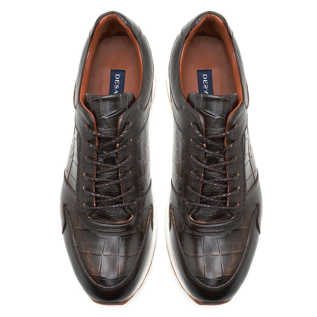 Alexander Kahve Erkek Deri Spor Ayakkabı