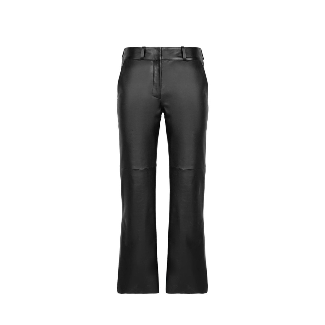Algoma Siyah Kadın Deri Pantolon