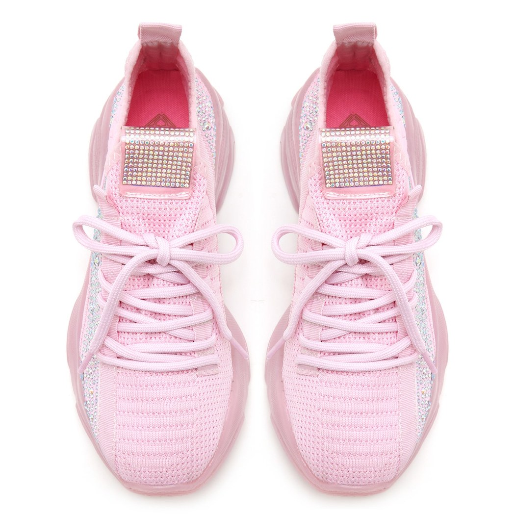 Allan Pembe Kadın Triko Spor Ayakkabı