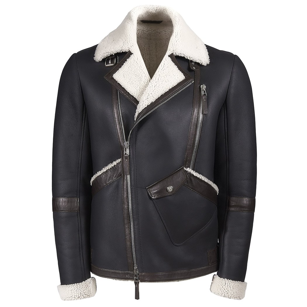 Alonso Beyaz Kürklü Erkek Mont