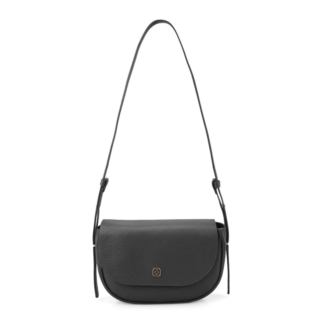 Althea Siyah Kadın Deri Omuz Çantası